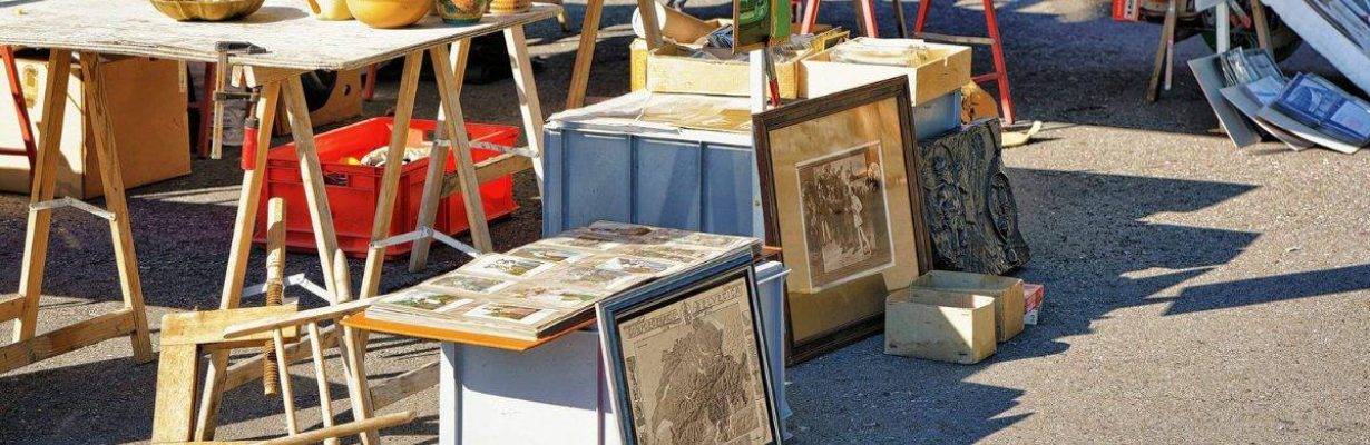 Mercado de Pulgas em Munique