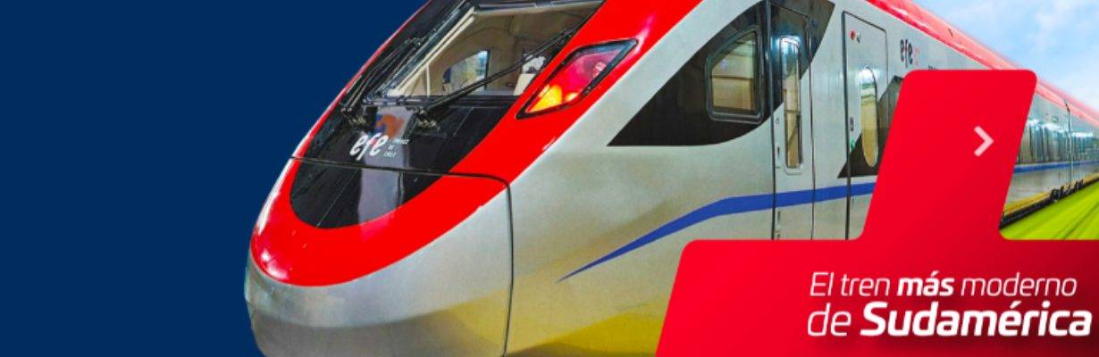 Trem rápido entre Santiago e Termas de Chillán