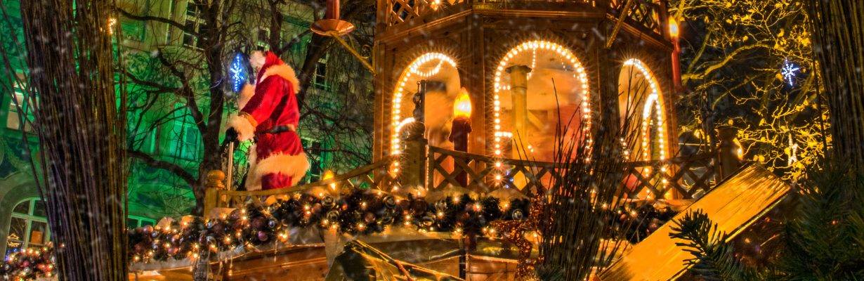 Mercado de Natal em Munique