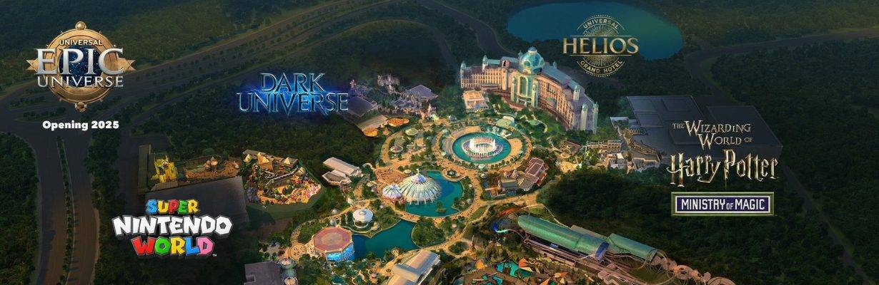 Universal Orlando Resort revela data de inauguração do Epic Universe - seu novo parque temático