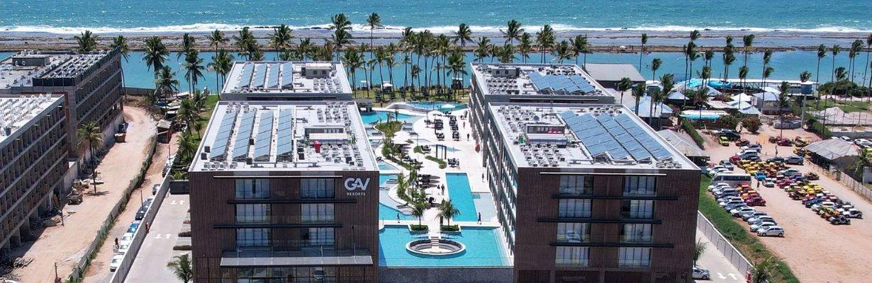Boas-vindas do Porto Alto Resort com promoção