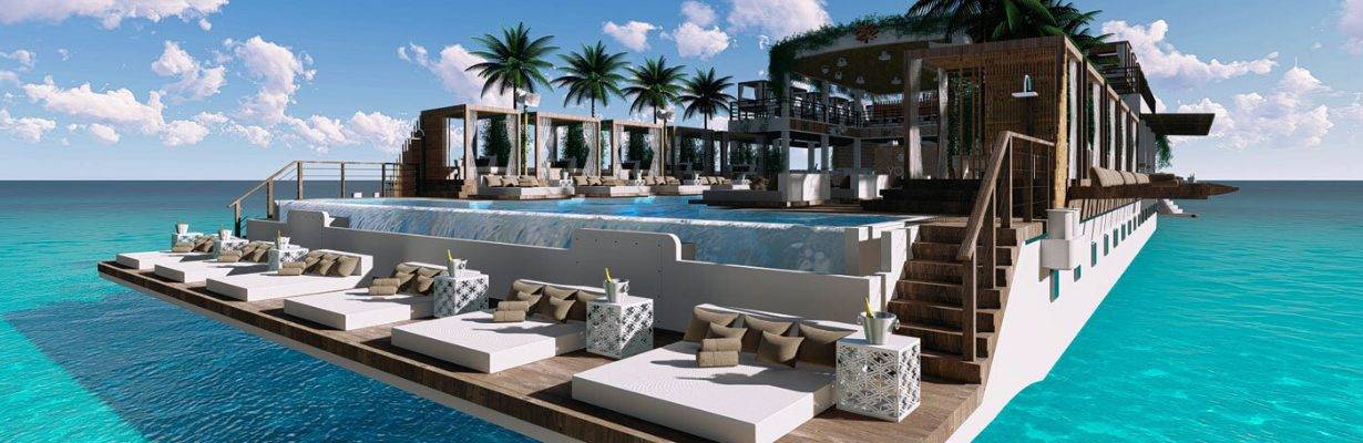 Conheça o Yona, o primeiro beach club flutuante do mundo na Tailândia!
