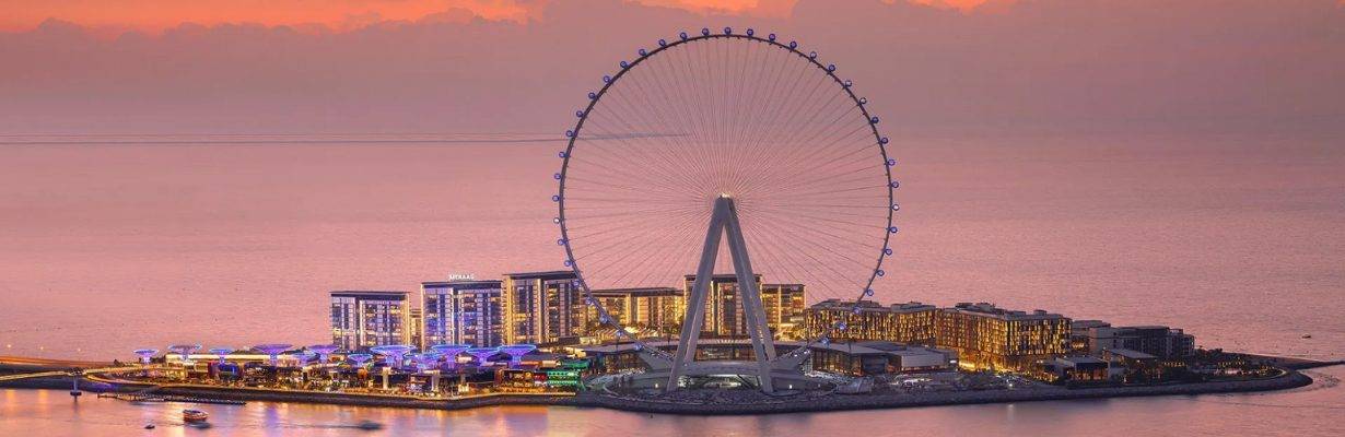 Maior roda-gigante do mundo reabre em Dubai