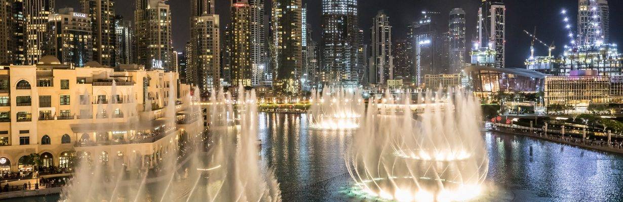 Fonte de Dubai suspenderá apresentações e ficará fechada por cinco meses