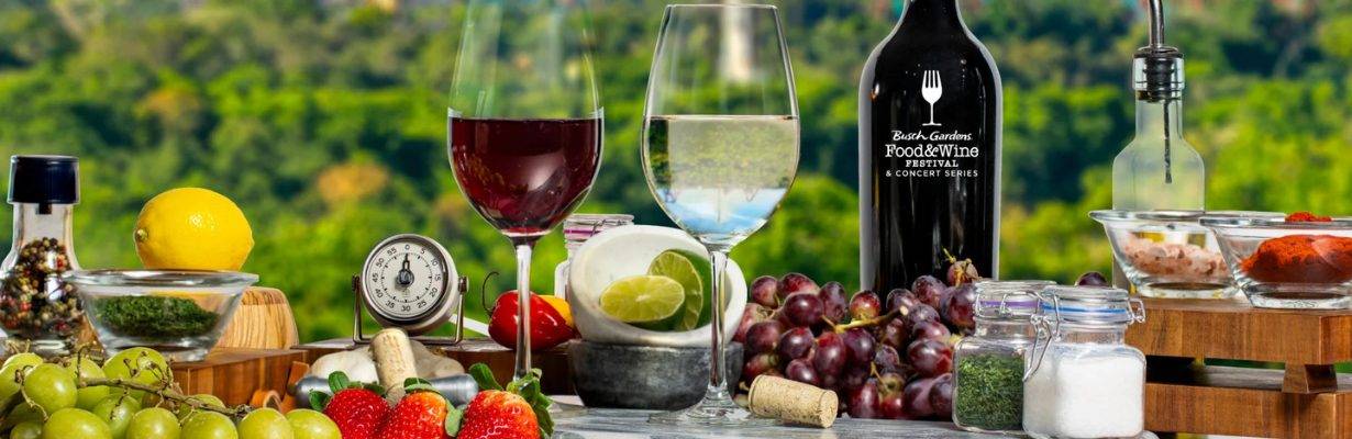 Busch Gardens estreia Food & Wine Festival com sabores inéditos e shows imperdíveis
