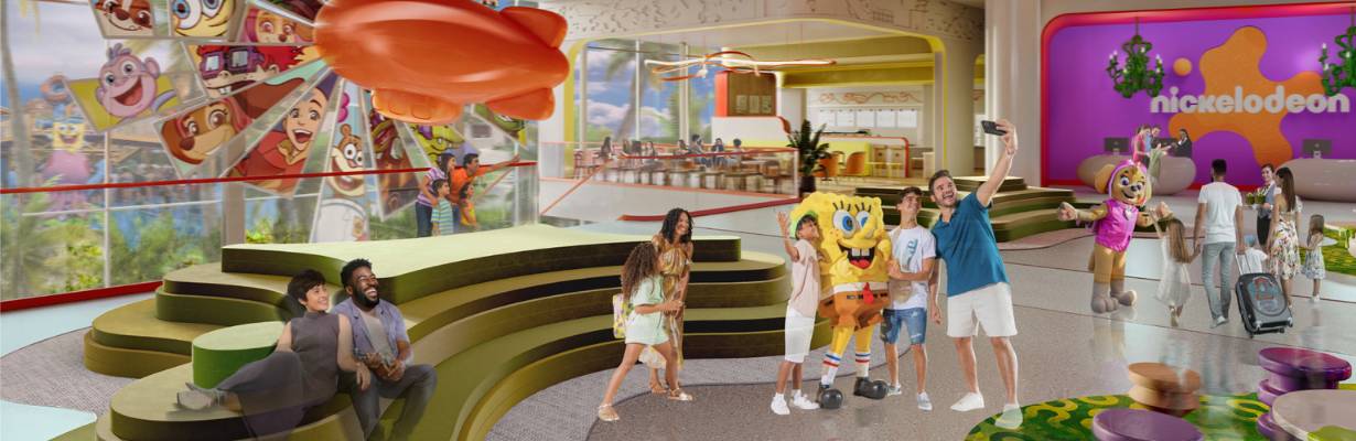 Nickelodeon ganhará um resort! Saiba tudo sobre essa novidade
