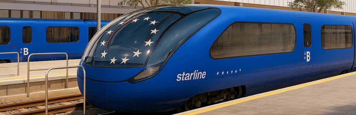 Projeto de trem rápido na Europa promete ligar 40 cidades até 2040