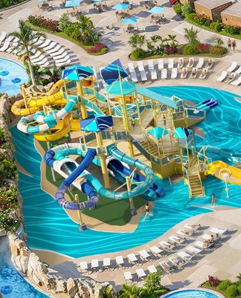 Novo parque aquático nas Bahamas será inaugurado pela Norwegian Cruise Line em 2026