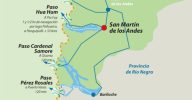 Mapa - San Martin de Los Andes