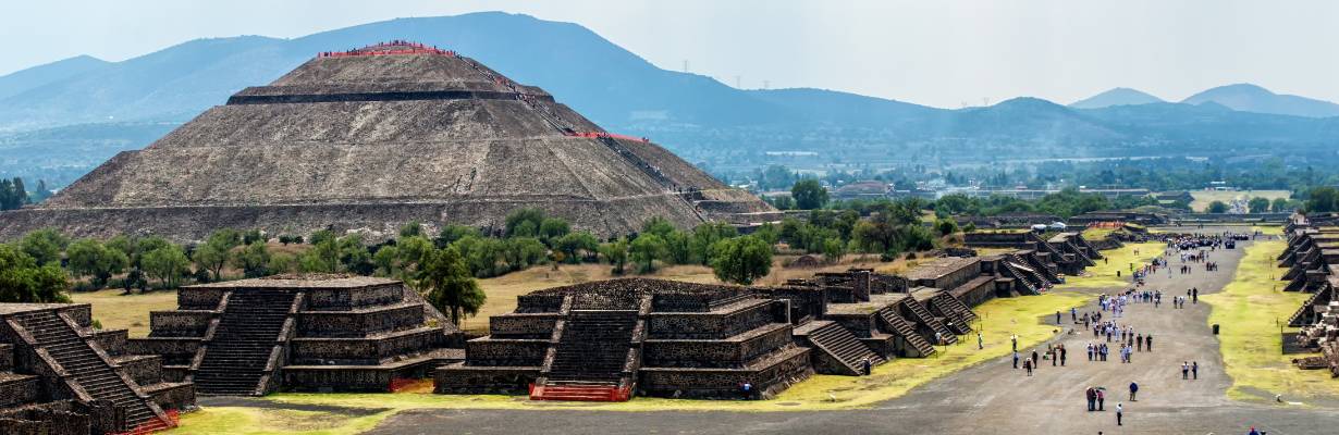 Pirâmides de Teotihuacán