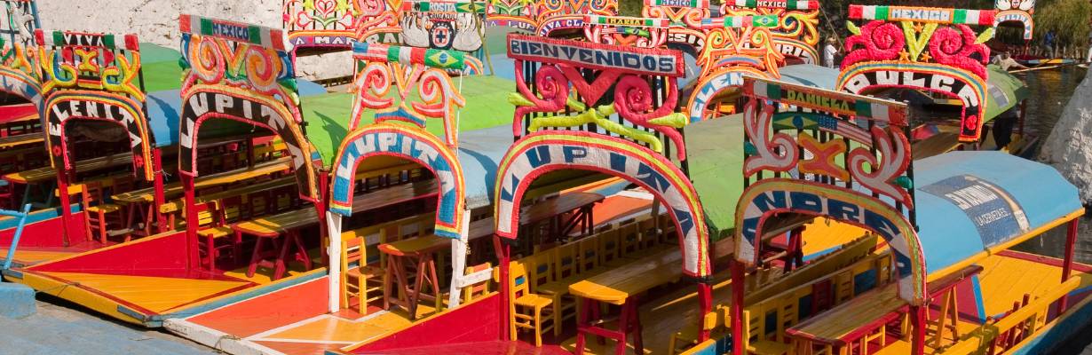 Passeio de Trajinera em Xochimilco