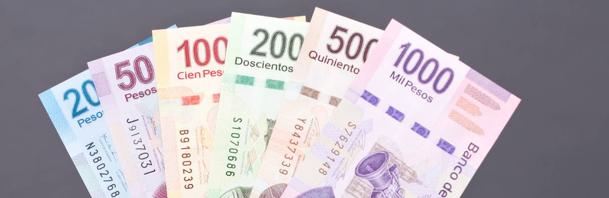 Dinheiro na Cidade do México