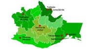Mapa - Oaxaca de Juárez