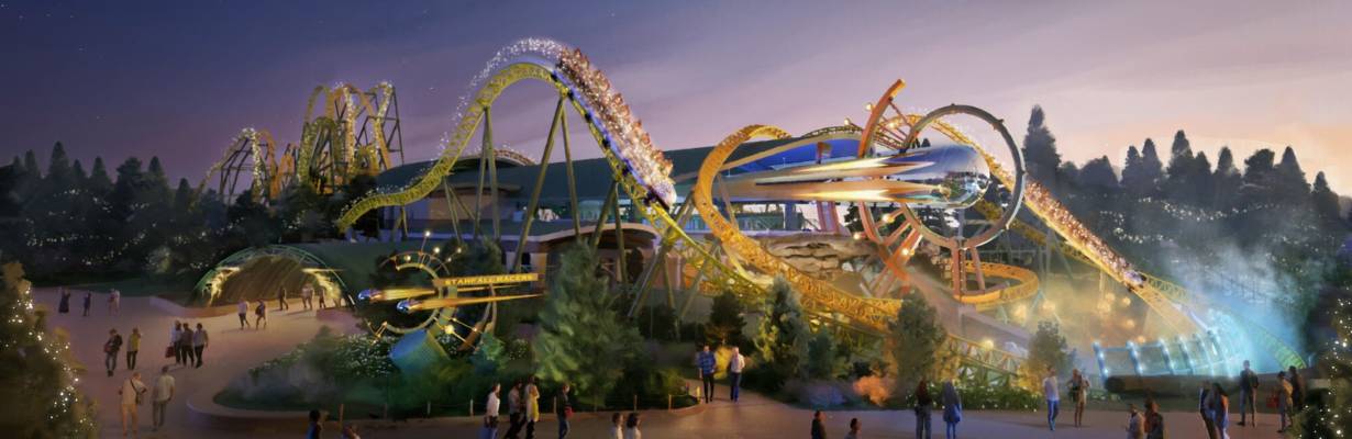 Montanha russa no Epic Universe está temporiamente fechada após falecimento de turista