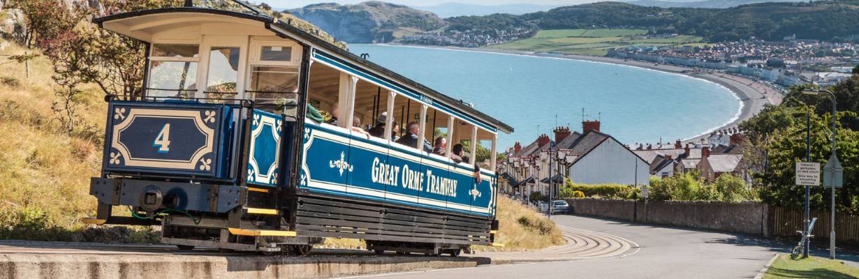 Embarque no Great Orme Tramway: um passeio “fora da curva” no Reino Unido