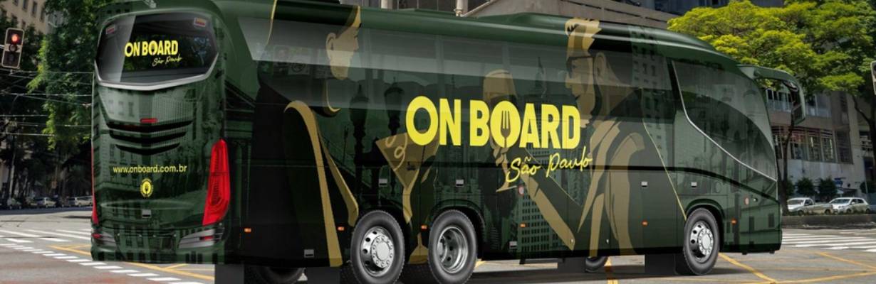Nosso relato cultural e gastronômico no On Board Bus São Paulo