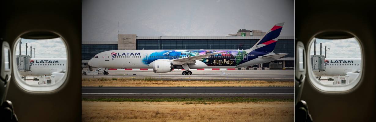 Magia nos ares: Latam lança oficialmente avião com tema de Harry Potter