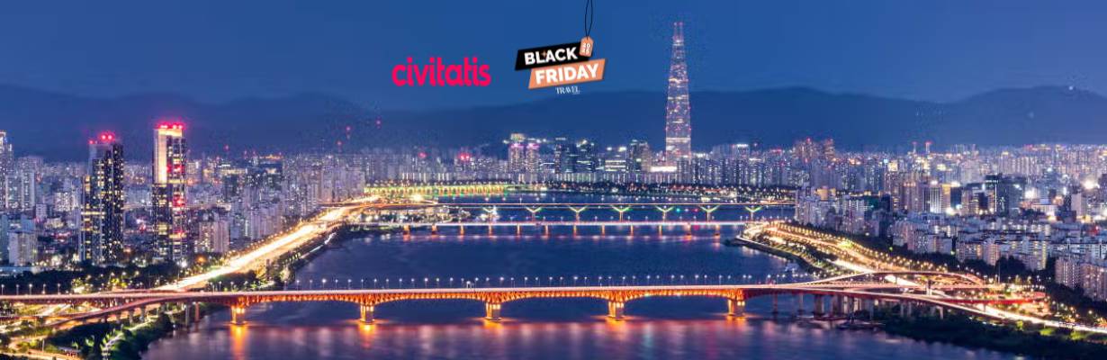 Civitatis libera 10% OFF no passeio de iate no rio Han, em Seul
