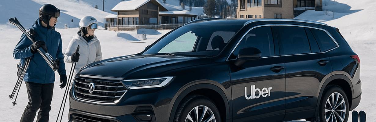 Novo Uber Ski: serviço ideal para explorar as estações de esqui
