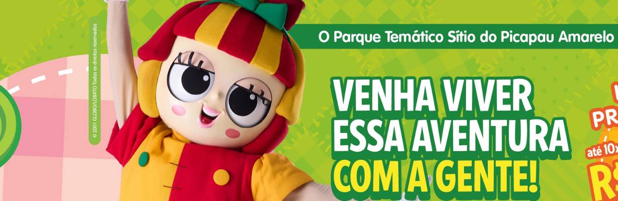 Parque Sítio do Picapau Amarelo chega a Atibaia com ingressos a R$ 189