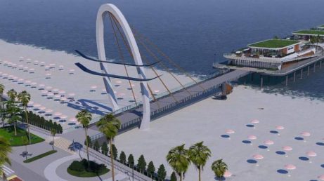 Novo píer turístico em Praia Grande prevê espaços culturais e gastronômicos