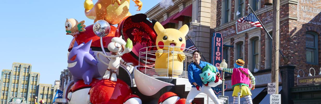Universal Studios Japão amplia atrações com novas experiências de Pokémon