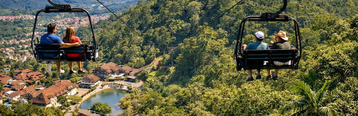 Teleférico em Pomerode ligará parque ao Morro da Turquia em novo projeto milionário