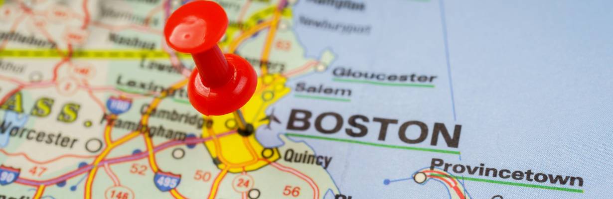 Como chegar em Boston