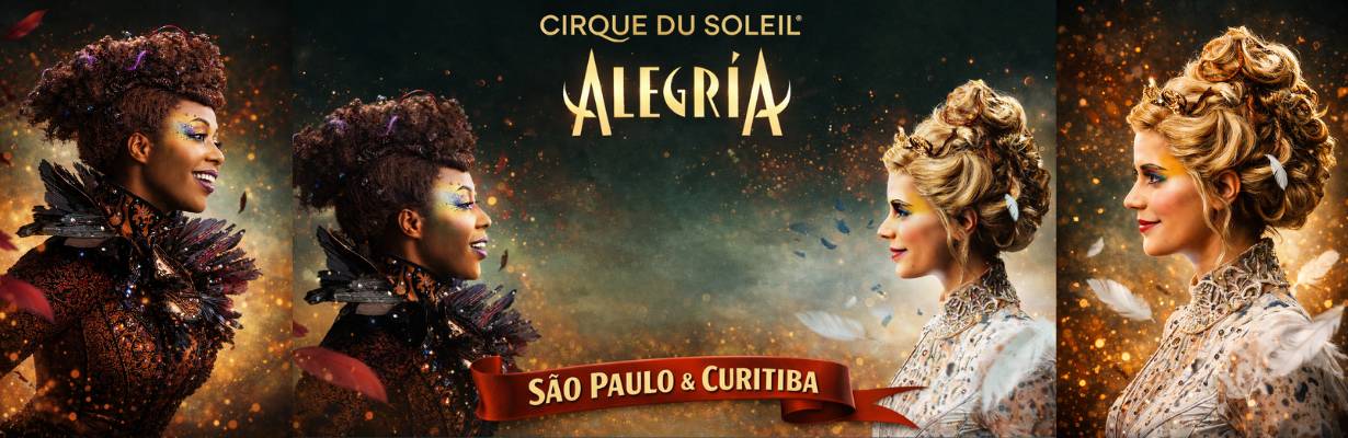 Confirmado! Cirque du Soleil fará shows em Curitiba e São Paulo em 2026