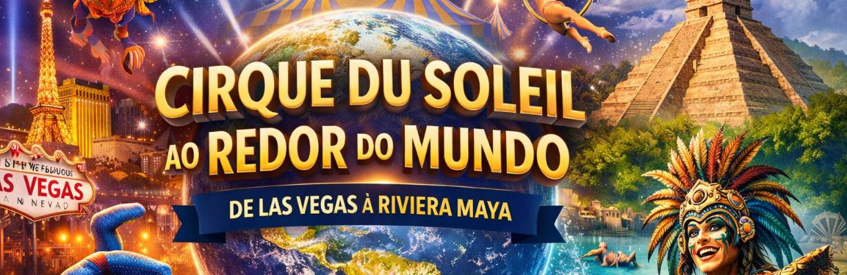 De Las Vegas a Riveira Maya: 4 destinos para assistir Cirque Du Soleil o ano todo