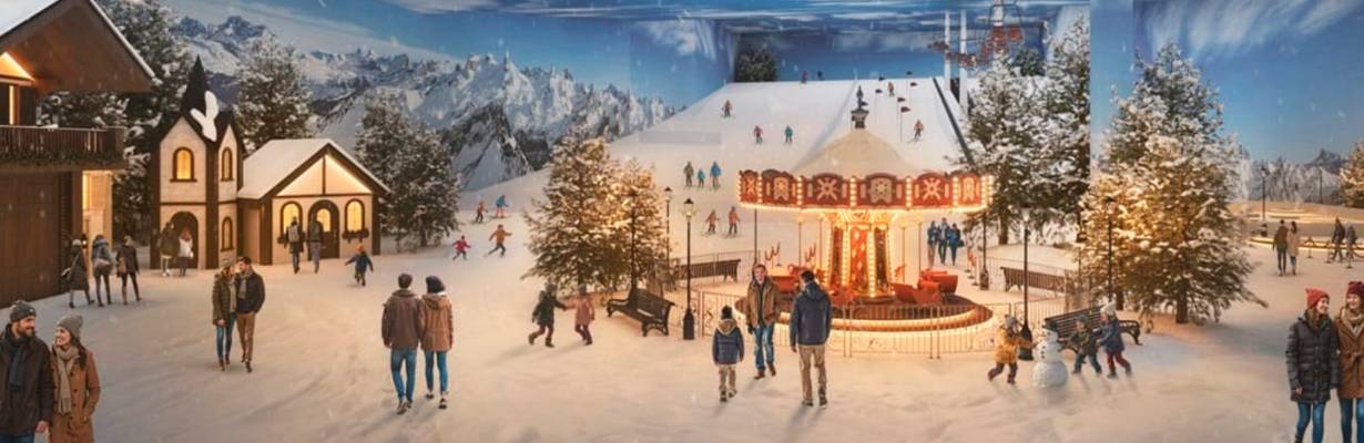 Vai nevar em Balneário Camboriú! Estação de esqui terá neve artificial, patinação e resort