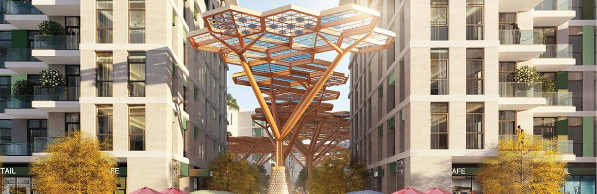 Crystal Walk: o projeto no Catar que resfria ruas em meio ao deserto