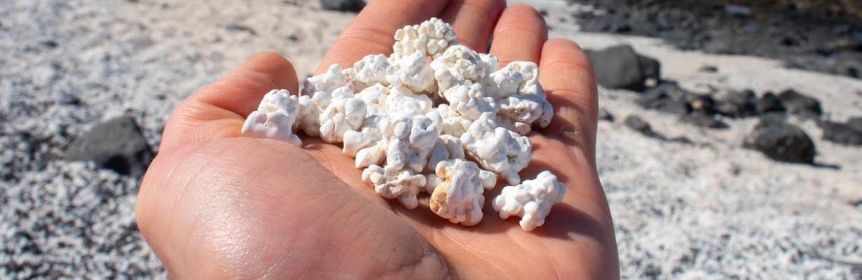 Praia de pipoca? Esse lugar existe nas Ilhas Canárias