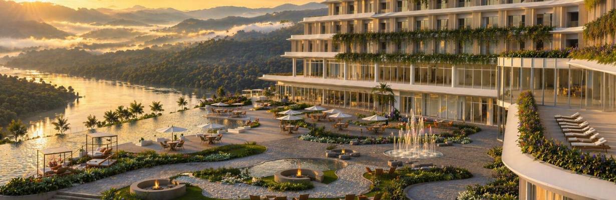 Rede Wyndham anuncia novo resort em Santa Catarina com foco em águas termais