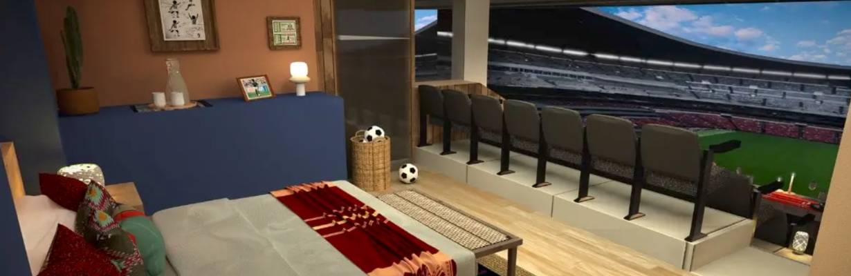 Airbnb lança hospedagem dentro do Estádio Azteca para a Copa do Mundo