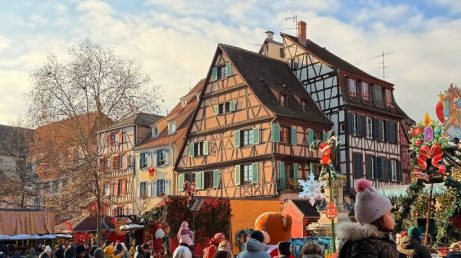 Colmar e a inesperada presença da Estátua da Liberdade