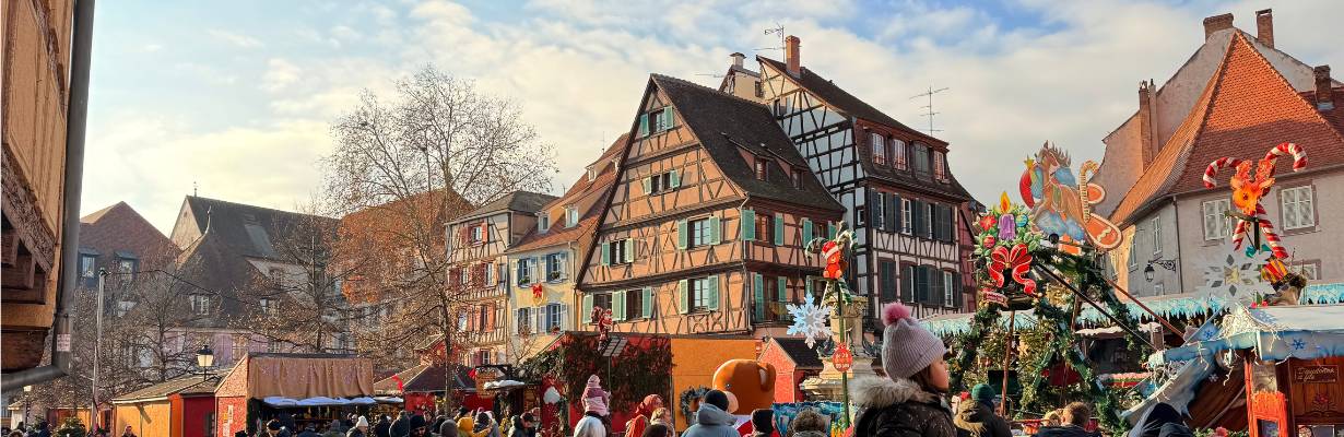 Colmar e a inesperada presença da Estátua da Liberdade