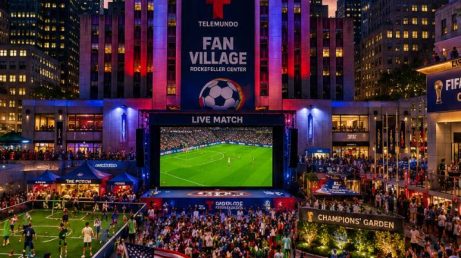 Nova York anuncia atrações da Copa de 2026 no Rockefeller Center