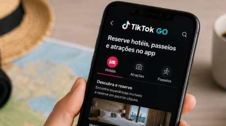 Nova ferramenta do TikTok permite a reservas de hospedagens e atrações turísticas pelo próprio app.
