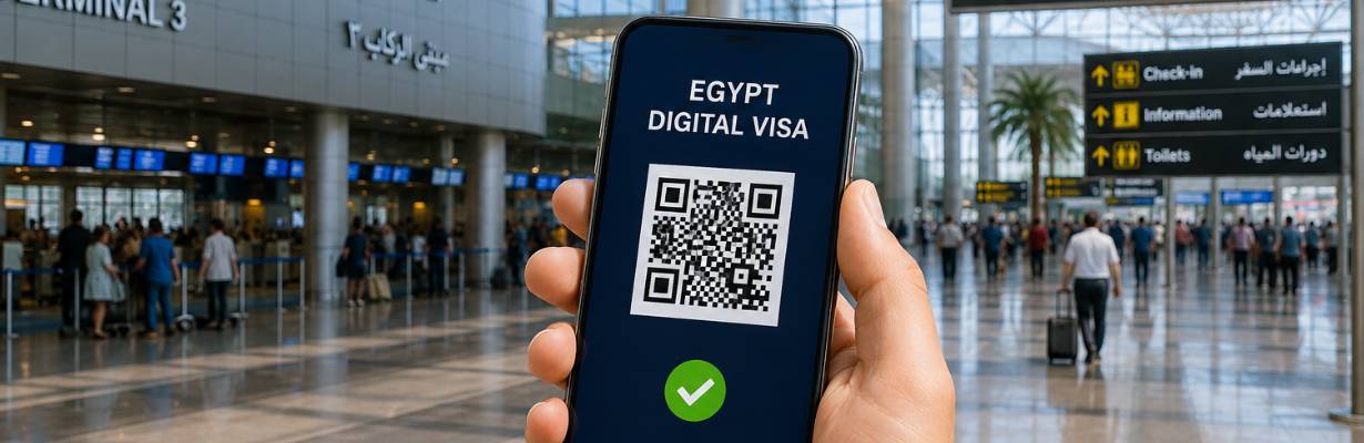 Egito terá visto digital no Aeroporto do Cairo a partir de agosto de 2026
