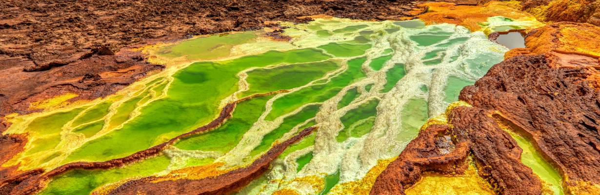 10 lugares no mundo que parecem outro planeta