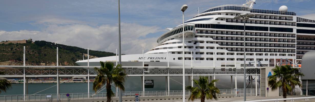 Nova taxa pode encarecer escalas de cruzeiros em Barcelona