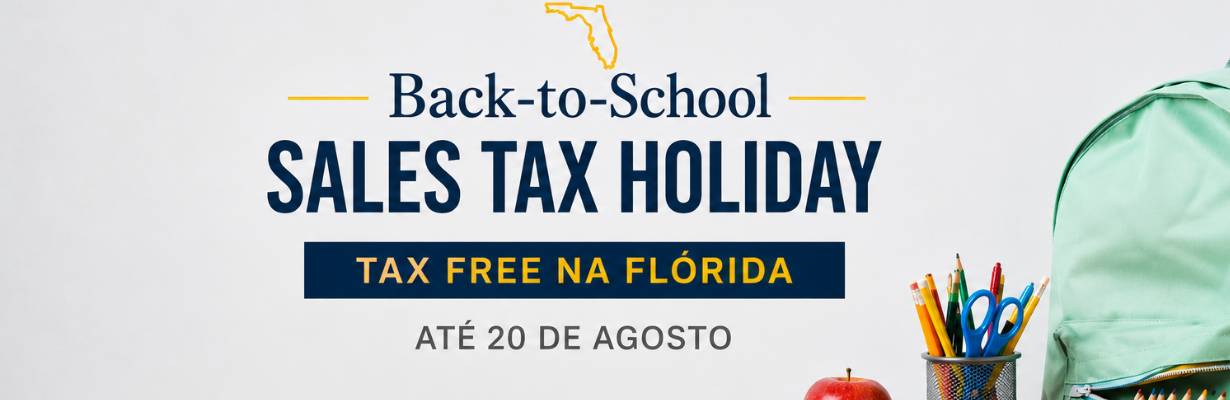 Back-to-School Sales Tax Holiday: conheça o Tax Free na Flórida que vai até 20 de agosto