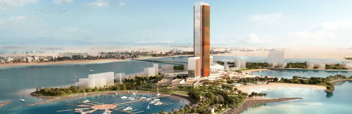Wynn Al Marjan Island deve abrir em 2027 com primeiro cassino dos Emirados Árabes Unidos