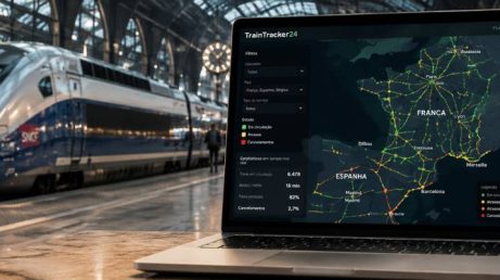 Plataforma reúne dados ferroviários em um mapa interativo e pretende ampliar a cobertura para outros países europeus.