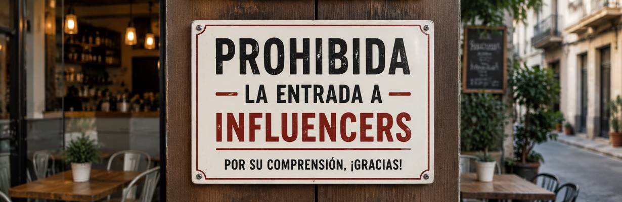 “Proibida a entrada de influencers”: restaurantes na Espanha reagem a pedidos de refeições grátis