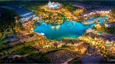 Universal começa obras de megaparque no Reino Unido, com hotel, atrações e abertura prevista para 2031. Veja os detalhes do projeto!