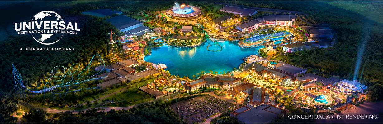 Universal começa a construir megaparque no Reino Unido que abre em 2031