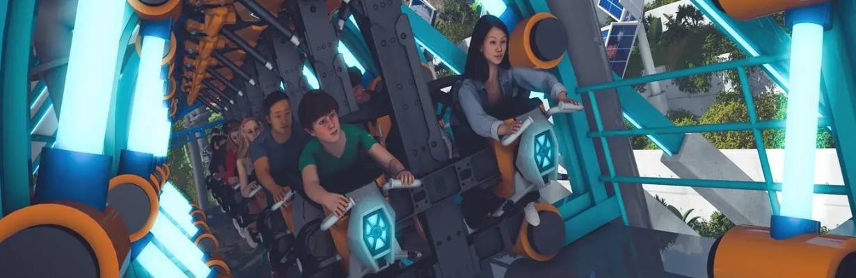 Atração inédita do Six Flags vai colocar visitantes de cabeça para baixo em 2027