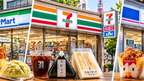 7-Eleven, Lawson e FamilyMart oferecem refeições prontas, produtos exclusivos e serviços que facilitam a rotina dos turistas no Japão.